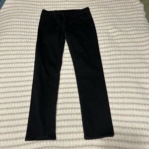 Kut from the Kloth Black Straight Leg Jeans
